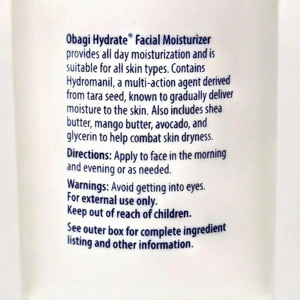 Obagi Hydrate Facial Moisturizer